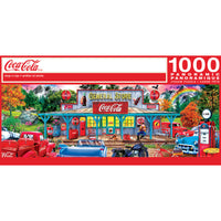 Masterpieces Puzzle Company Coca-Cola 1000 Piece Panoramic Puzzle-AGE: 14+