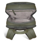 Champs Onyx Leather Classic Backpack - Khaki-Top zip
