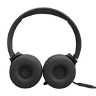 JBL Tune 520C USB-C Hi-Res Wired On-Ear Headphones - Black-Tangle-free flat cable