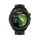 Garmin Approach S70 - Black Ceramic Bezel with Black Silicone Band-9