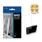 Epson T842 DURABrite Ultra Ink Cartridge - Standard Yield - Black-Sharp text and brilliant colours for pro-quality results
