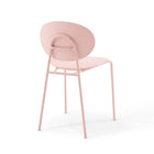 Modway Palette Dining Side Chair - Pink - 2 Pack-Weight Capacity: 331 lbs.