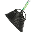 Globe Commercial Angled Broom - 10"-Durable steel handle with hang-up cap