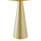 Modway Maren Round Side Table - Brass-9