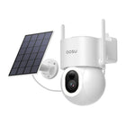 Aosu 5MP Solar Powered Wi-Fi Smart Camera with 400 Lumens Spotlight, Color Night Vision and Auto Tracking - White -5MP High-Resolution Video: Delivers crystal-clear, detailed footage for superior surveillance and security