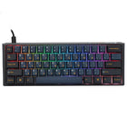 Ducky ONE 3 Pro Nazca RGB Mechanical Keyboard - MX Blue Switch - Mini Layout - Black-8K Polling Rate: The frequency at which the keyboard reports to the computer. A higher polling rate results in lower input lag. Ducky One 3 Pro Nazca Line delivers inputs with an 8,000 Hz polling rate for optimal performance. Faster polling rates mean that keystrokes are detected more quickly, resulting in less lag and fewer missed keystrokes. This can be particularly important in fast-paced typing situations, such as gamin