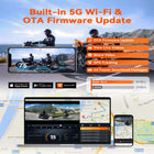 Vantrue F1 4K Dual Motorcycle Dash Cam with 64 GB SD Card-Durable design ensures stable performance for long motorcycle journeys