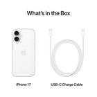 Apple iPhone 17 - 512 GB - White - Bell and Virgin Plus-Built For Apple Intelligence - Personal, private, powerful. Write, express yourself, and get things done effortlessly