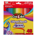 Cra-Z-Art Coloured Pencils - Assorted Colours - Set of 48-Cra-Z-Art 48 pack pencils are made of real wood, each offering artist quality pre-sharpened colored pencils that lay down bright and smoothly