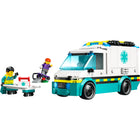 LEGO City Great Vehicles Emergency Ambulance - 184 Pieces-Includes a toy ambulance, skate ramp and skateboarder and paramedic minifigures