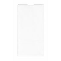 Reliabag No.12 Prescription Bag - 7" W x 4.5" D x 13.75" H - White - 1000 Pack-Extra Large Pharmacy Bag – Designed to hold multiple prescription bottles, larger medication containers, and pharmacy retail products.