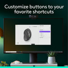 Logitech Signature M650 Wireless Mouse - Graphite-Less noise, more focus: Whether working at the office or at home, Logitech Signature M650 is a quiet mouse, allowing you to enjoy 90 percent less click noise with SilentTouch technology*