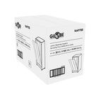 Globe Commercial NAP700 Tall Fold Napkins - 1-Ply - White - 500 Napkins/Pack - 20 Pack-Economical