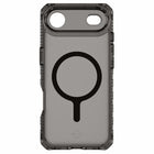 ITSKINS Hybrid_R Vapor Compatible with MagSafe Case for iPhone 17 Air - Smoke-Compatible with MagSafe chargers and accessories