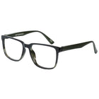 Gry Mattr Blue Light Glasses - DETERMINED - 1.25-Shiny Black fade to tort