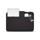 JCPal Professional Sleeve for Apple iPad Pro, Apple iPad Air, iPad, iPad Mini, Microsoft Surface Go - Black-Large front pocket