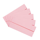 JAM Paper #10 Business Envelopes, 4 1/8 x 9.5, Baby Pink, 1000 Pack (2155777B)-Opening: booklet
