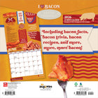 BrownTrout 2026 I Love Bacon Monthly Hanging Wall Calendar - 12" W x 24" H  - English-Durable Construction - Smooth, high-quality paper resists curling and ink bleed-through, and a heavy, coated wrap-around cover binding, firmly secured with a large wafer seal, ensures longevity throughout the year