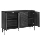 Modway Harper 59" Chevron Sideboard - Black-7