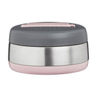 b.box Insulated Lunch Jar - 260 ml - Berry-Removable handles and bumper so school kids can style their food jar to suit
