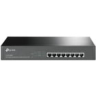 TP-Link TL-SG1008MP 8-Port Gigabit Desktop/Rackmount Switch with 8-Port PoE+-Equipped with 8 PoE+ supported ports to transfer data and power over a single cable