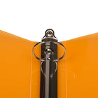 JAM Paper Plastic 3 Ring Binder, 1 Inch, Orange, 4 Pack (751T1org)-4 per pack
