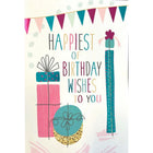 Rosedale 5-1/2" x 8" General Birthday Greeting Cards/Envelopes - 12 Pack-Card shop quality greeting cards