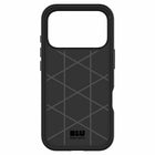 Blu Element Armour Rugged Case for iPhone 17 Pro Max - Black-Quick response electroplate buttons