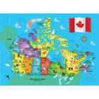 Masterpieces Puzzle Company 60 Piece Jigsaw Puzzle - Canadian Map-1+ Players