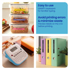 Brother P-touch PT-N20 Personal Desktop Label Maker with Btag tape-A label for everything. Organize and personalize practically anything in your world.