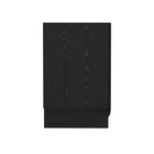 Manhattan Comfort Ardea 60" Contemporary 4-Door Sideboard - Black-Designed to complement modern and contemporary interiors