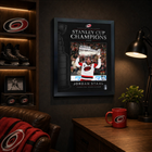 Frameworth Carolina Hurricanes 2026 Stanley Cup Champions: Jordan Staal PhotoGlass Framed Photo - 18" W x 22" H-Professionally framed in Canada: The image is printed in ultra high definition directly onto the glass itself and finished in a black frame