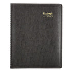 Brownline 2027 EcoLogix 14-Month Monthly Planner with Twin-Wire Binding - 11" x 8-1/2" - Assorted-One month on each spread,
one ruled block per day