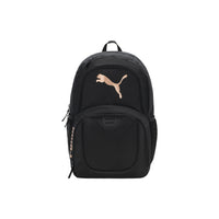 Puma Classic Core Backpack - Black/Pink-Laptop sleeve and item organizer pocket