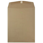 JAM Paper 10 x 13 Open End Catalog Envelopes with Clasp Closure, Brown Kraft Paper Bag Recycled, 100 Pack (563120854B)-Brown