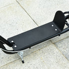 Aosom Youth Kick Scooter with Adjustable Handlebar - Black-Material: Steel, Aluminum, Rubber 