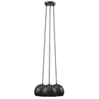 Modway Chalice 3-Light Metal Pendant - Black-3-Light Hanging Pendant