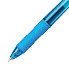 Pentel EnerGel-X Retractable Gel Roller - (0.5mm) Needle Tip - Sky Blue Ink-Get more precise lines using the durable 0.5mm needle tip