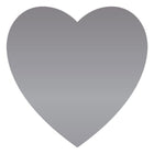 JAM Paper Standard Label Rolls - Heart Shaped - 2 x 2 - Silver Matte Foil - 125 Labels/Roll-Size: Heart ( 2 x 2 Inches ) | Printer friendly labels are easy to create and customize.