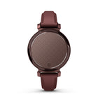 Garmin Lily 2 - Dark Bronze Case with Mulberry Leather Band-If you feel unsafe or if your watch senses that an incident occurred, during select activities your watch will send a message with your live location