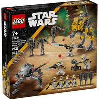 LEGO Star Wars 327th Star Corps Clone Troopers Battle Pack-LEGO Star Wars™ Battle Pack - Let kids build their own platoon of 327th Star Corps Clone Troopers™ and play out Star Wars: Revenge of the Sith™ battles against the Super Battle Droids