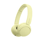 Sony WHCH520 Wireless Headphones with Microphone - Yellow-With up to 50-hour battery life and quick charging, you’ll have enough power for multi-day road trips and long festival weekends.