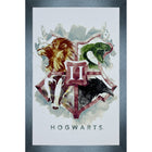 Hogwartz Logo - Framed Print - 30" x 39"-High-quality art print professionally matted and framed