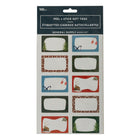 General Supply Goods + Co Peel & Stick Gift Tags - 100 pcs-Includes 100 gift tags with festive seasonal illustrations