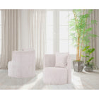 Brassex Callan Accent Chair - White -7