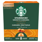 Starbucks by Nespresso Coffee Capsules - Smooth Caramel - 8 Pack-Smooth caramel flavoured coffee capsules compatible with Nespresso Vertuo machines