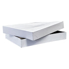 Eddie's Garment Box - 8X - 11-1/2" L x 8-1/2" W x 1-5/8" H - White - 100 Pack-Gift Box