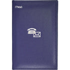 Mead Index Telephone and Address Book, 5 - 1/8" x 7 - 3/4", Assorted Colours-Entries include spaces for web, cell, e - mail and more