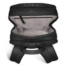Champs Onyx Leather Classic Backpack - Black-Top zip