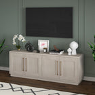 Hudson&Canal Tillman TV Stand for TV's up to 75" - Alder White-8